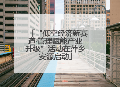 “低空经济新赛道·管理赋能产业升级”活动在萍乡安源启动