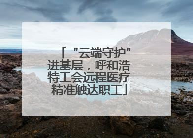 “云端守护”进基层，呼和浩特工会远程医疗精准触达职工