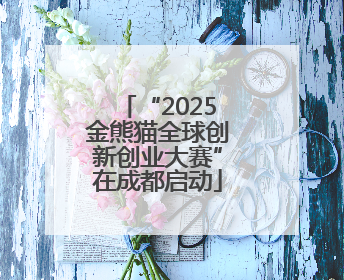 “2025金熊猫全球创新创业大赛”在成都启动