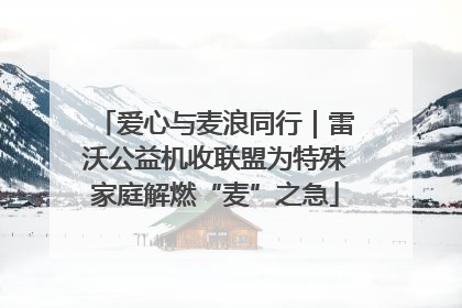爱心与麦浪同行｜雷沃公益机收联盟为特殊家庭解燃“麦”之急