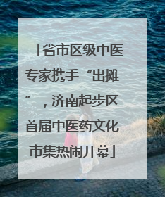 省市区级中医专家携手“出摊”，济南起步区首届中医药文化市集热闹开幕