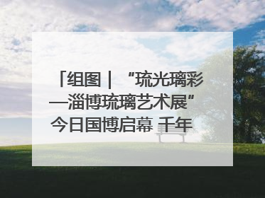 组图｜“琉光璃彩—淄博琉璃艺术展”今日国博启幕 千年窑火绽放京城