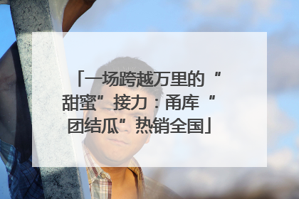 一场跨越万里的“甜蜜”接力：甬库“团结瓜”热销全国