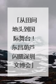 从田间地头到国际舞台！东昌葫芦闪耀深圳文博会
