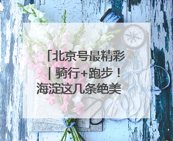 北京号最精彩｜骑行+跑步！海淀这几条绝美路线不容错过
