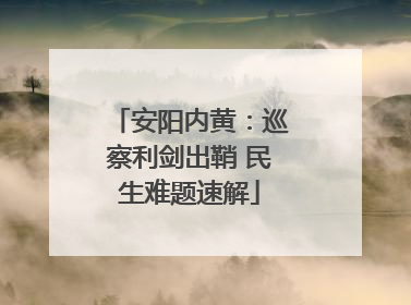 安阳内黄：巡察利剑出鞘 民生难题速解