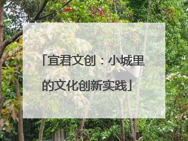 宜君文创：小城里的文化创新实践
