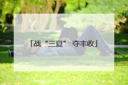 战“三夏” 夺丰收