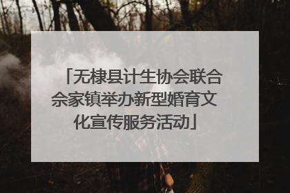 无棣县计生协会联合佘家镇举办新型婚育文化宣传服务活动