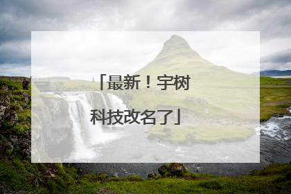 最新！宇树科技改名了