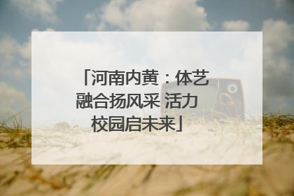 河南内黄：体艺融合扬风采 活力校园启未来