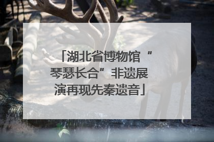 湖北省博物馆“琴瑟长合”非遗展演再现先秦遗音