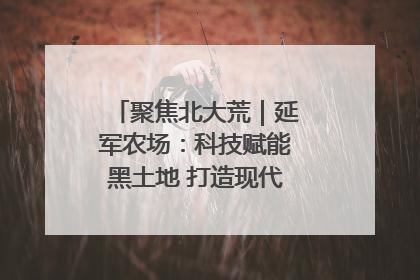 聚焦北大荒｜延军农场：科技赋能黑土地 打造现代农业“智慧芯”