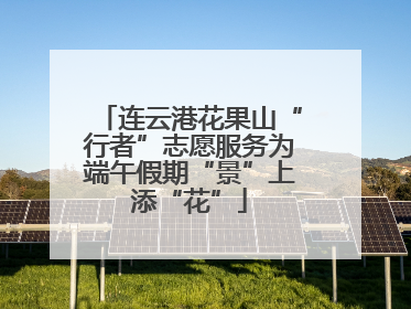 连云港花果山“行者”志愿服务为端午假期“景”上添“花”