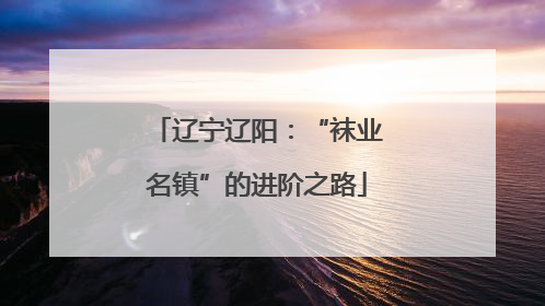 辽宁辽阳：“袜业名镇”的进阶之路