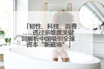 韧性、科技、消费……透过多维度关键词解析中国吸引全球资本“新磁场”