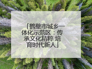 鹤壁市城乡一体化示范区：传承文化精粹 培育时代新人