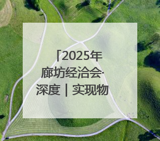 2025年廊坊经洽会·深度｜实现物流新愿景 河北再出发